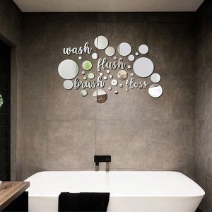 ✨Bathroom Mirror Wall Decor✨
